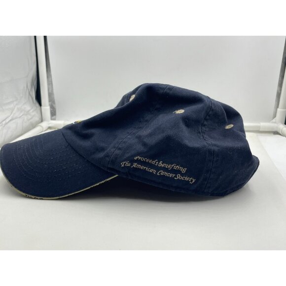 Tin Cup Tournament Golf Hat 10th Annual Adjustable Navy Cap Top of the World - Picture 7 of 7